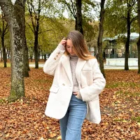 Blazer bouclette