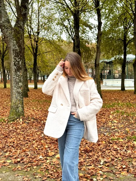 Blazer bouclette