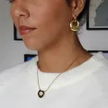 Collier pendentif dore 