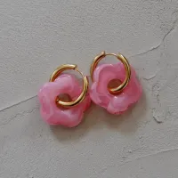 Grosse fleur rose