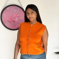 Haut orange