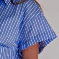 Manche chemise iris