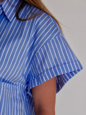 Manche chemise iris
