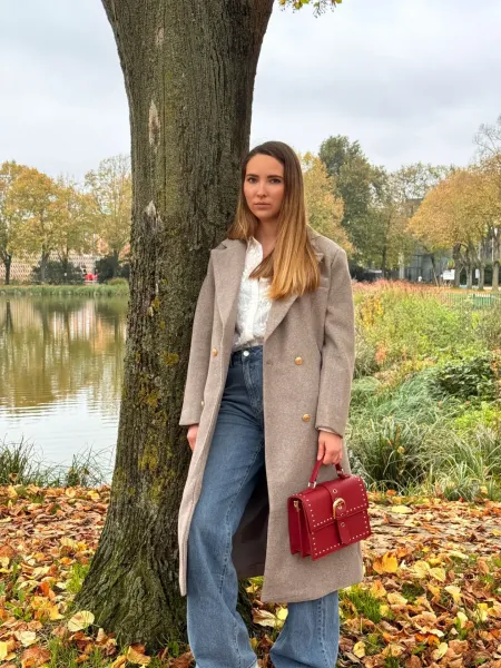 Manteau beige