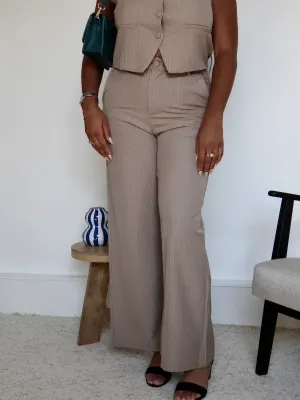 Pantalon ensemble tailleur jade