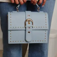 Sac bleu alya porte