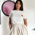 Tee shirt coeur et jupe ballon