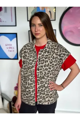 Veste le opard